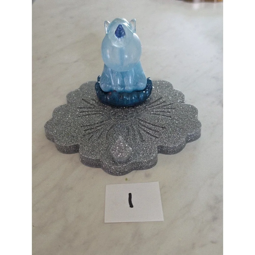 Handmade Resin Cell Phone Holder Unicorn Bear